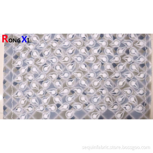 Tissu en mousseline de soie en gros de vente chaude